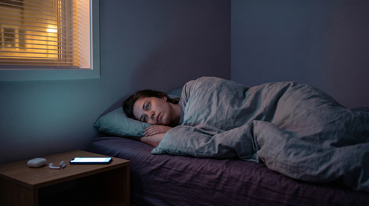 Restless night routine